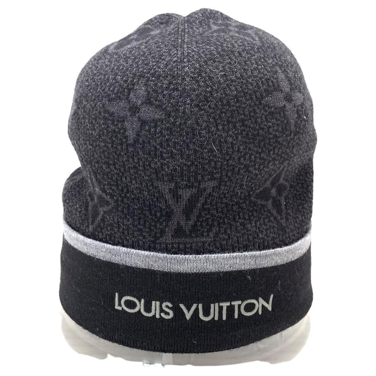 Gorro unisex moderno de lana en relieve