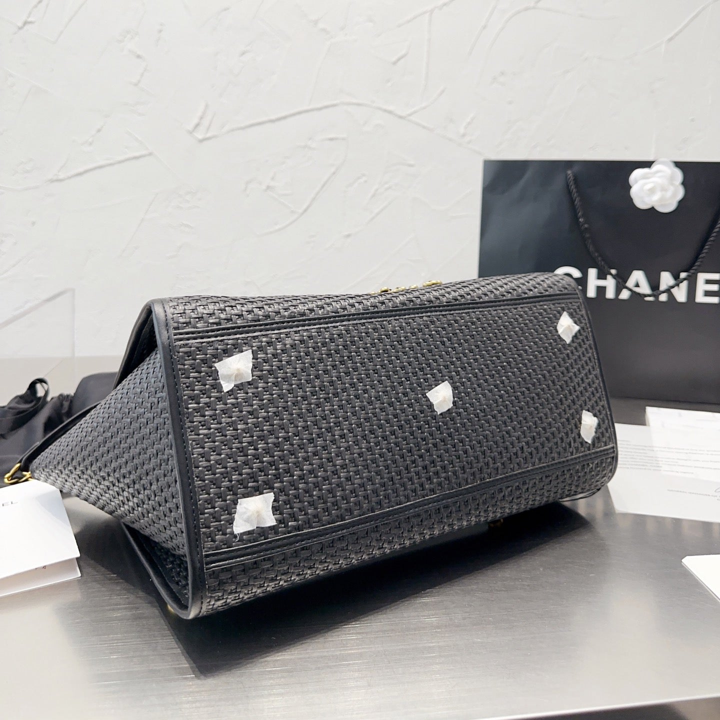 Bolso de paja de moda para compras