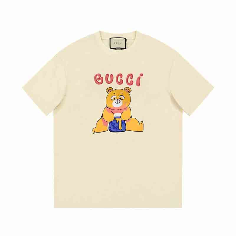 Camiseta con estampado de oso