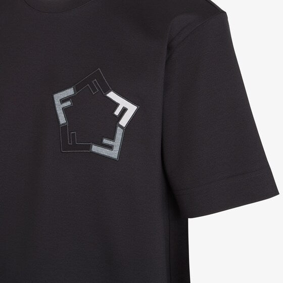 Camiseta estampada de círculo