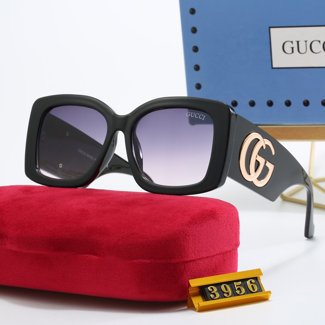 Gafas de sol universales con montura cuadrada nueva