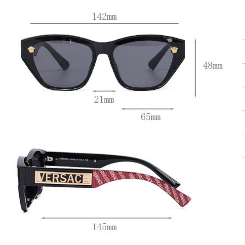 Gafas de sol de exterior con montura grabada y diseño de moda