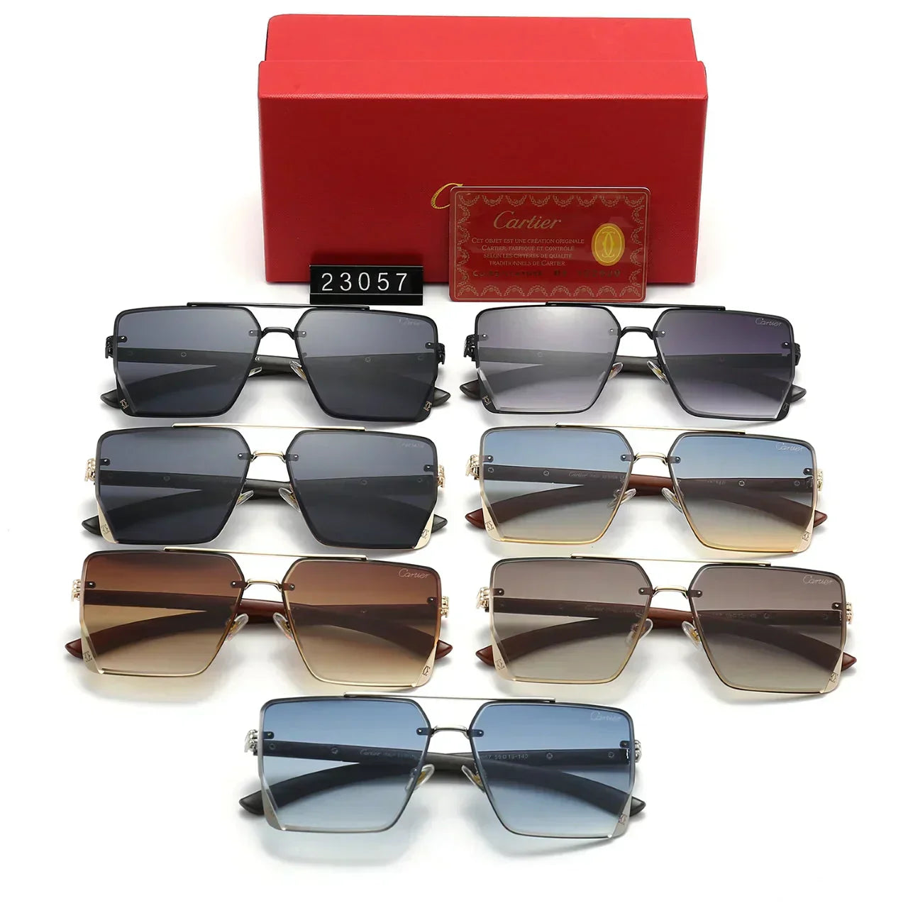 Gafas de sol retro de metal