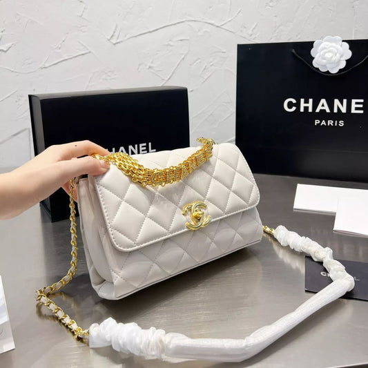 Sac bandoulière losange à chaîne