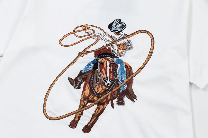 Camiseta estilo vaquero