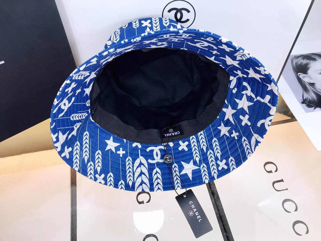 Gorro tipo pescador de trigo con estrella personalizado