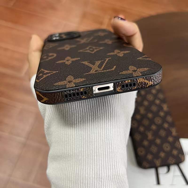 Funda de cuero integral anticaídas