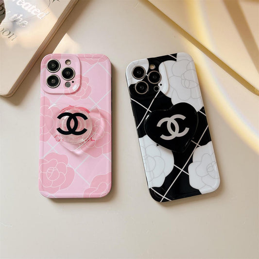Camellia Heart Holder Case