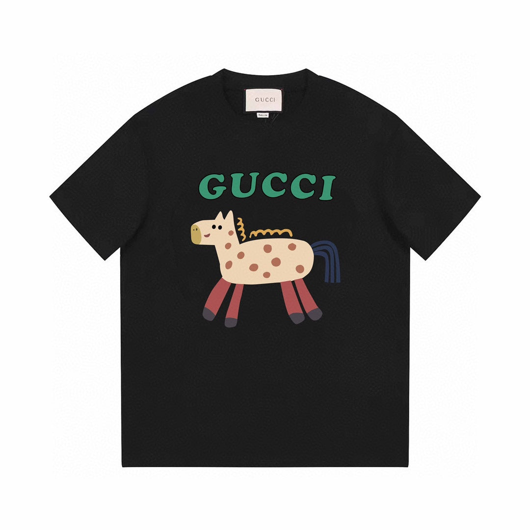 Camiseta con estampado de caballo de Troya