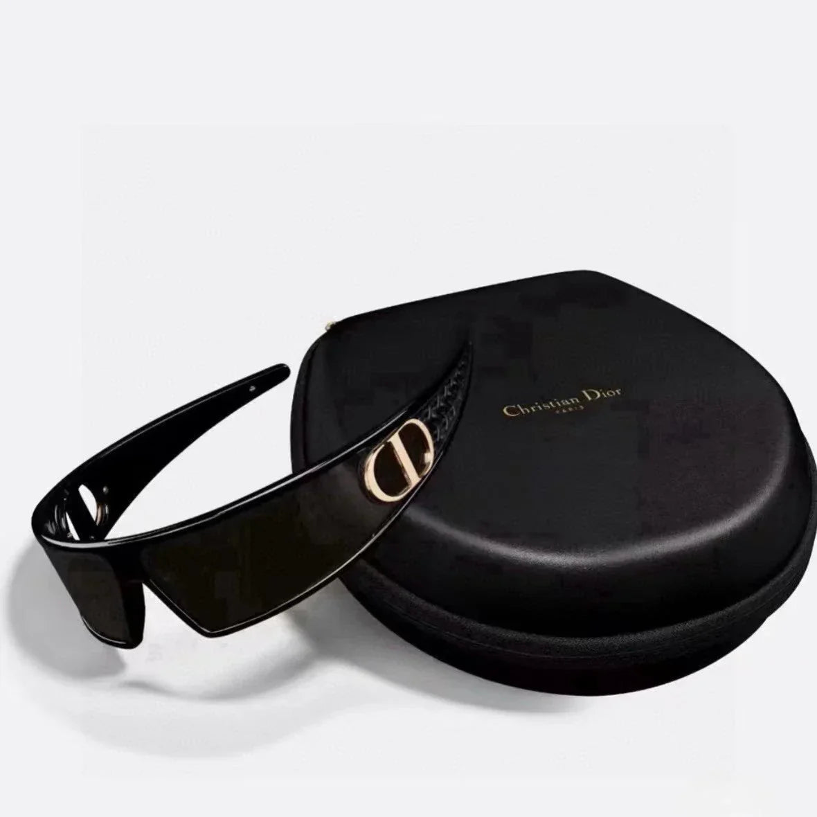 Diadema de moda, gafas de sol novedosas