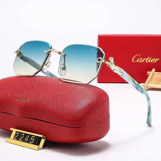 7 Colors Fashion frameless square Sunglasses 2245