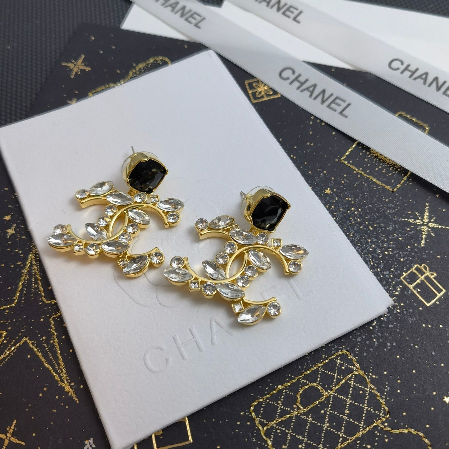 Pendientes de diamante Gota de agua