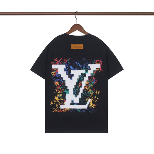 T-shirt imprimé lettres simple
