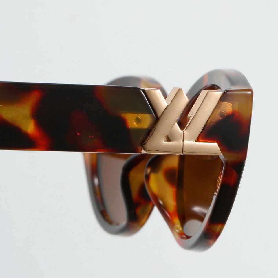 Gafas de sol de moda de metal ojo de gato