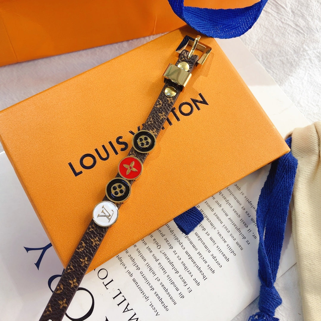 Pulsera de cuero clásica