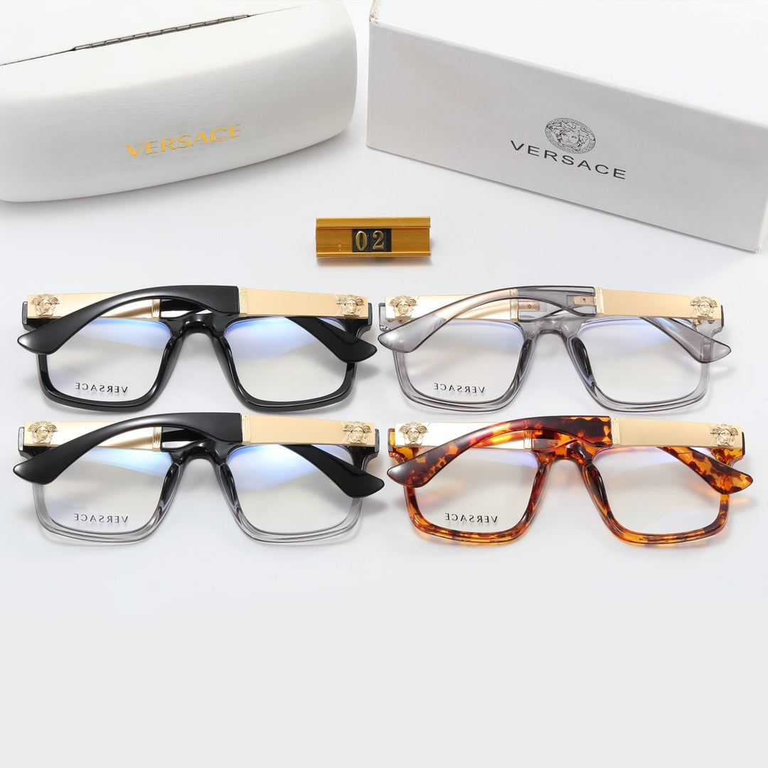 Gafas Metálicas de Moda con Montura Medusa