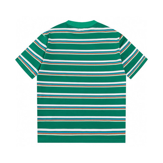 T-shirt en coton rayé