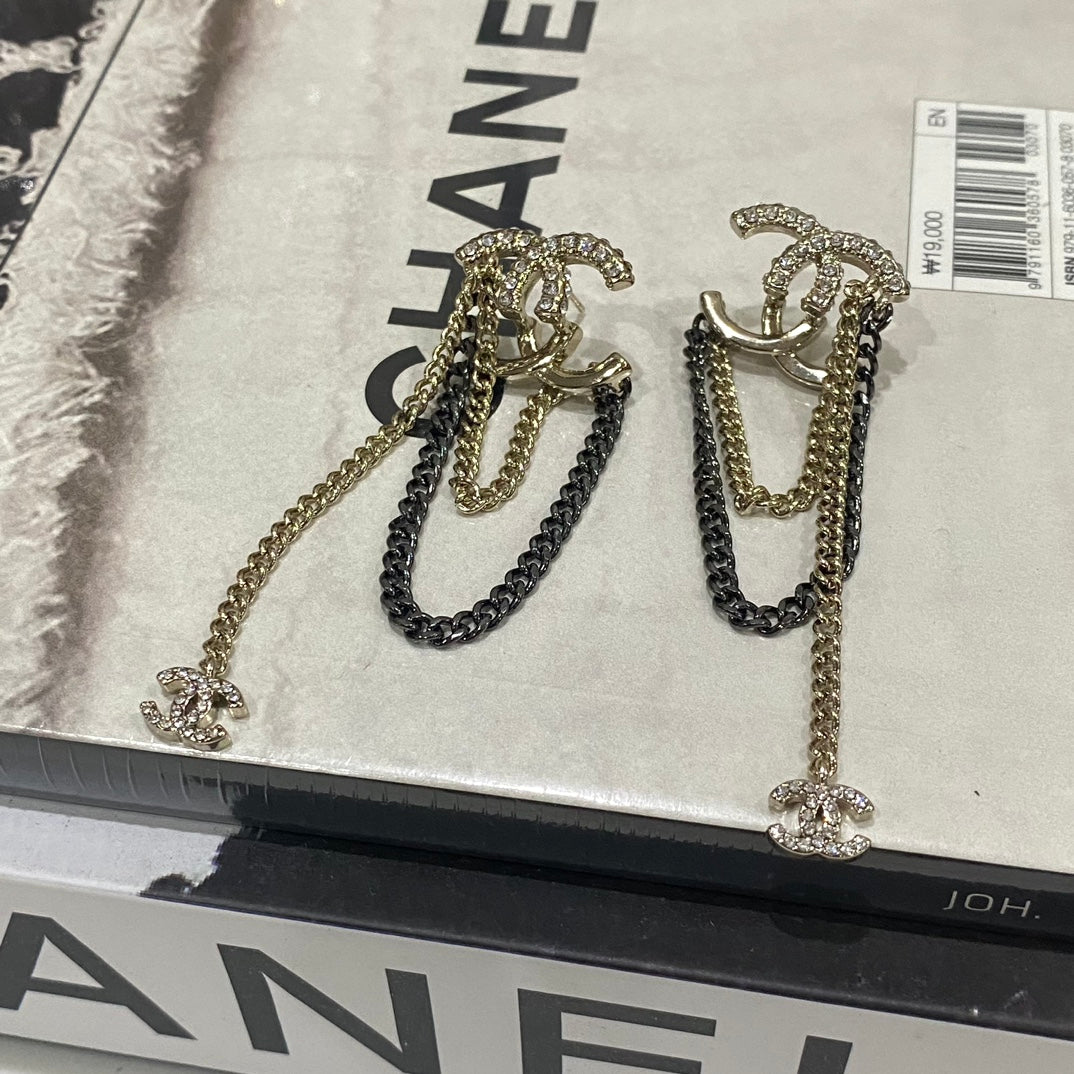 Aretes Largos de Pedrería