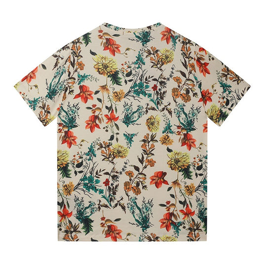 T-shirt à imprimé floral