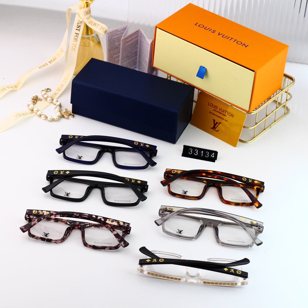 Nuevas gafas neutras con montura de metal a la moda