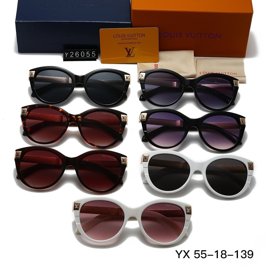 Gafas de sol redondas con montura metálica repujada vintage
