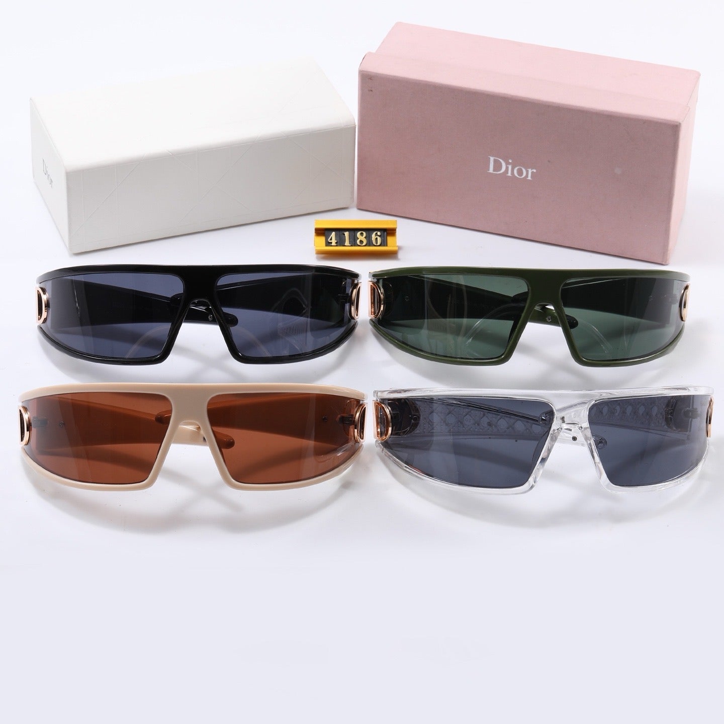 Nuevas gafas de sol de moda con máscara