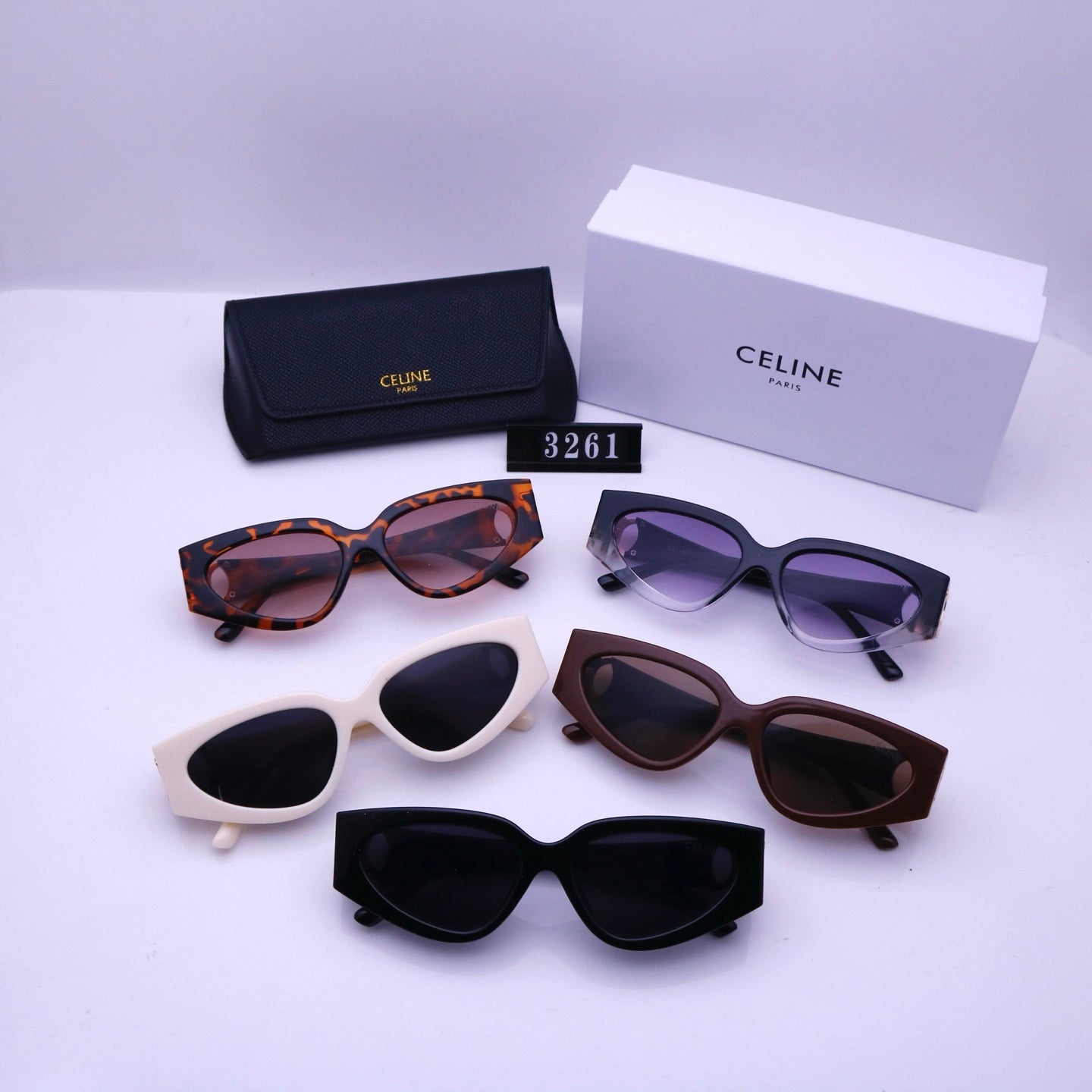 Gafas de sol de ojo de gato vintage
