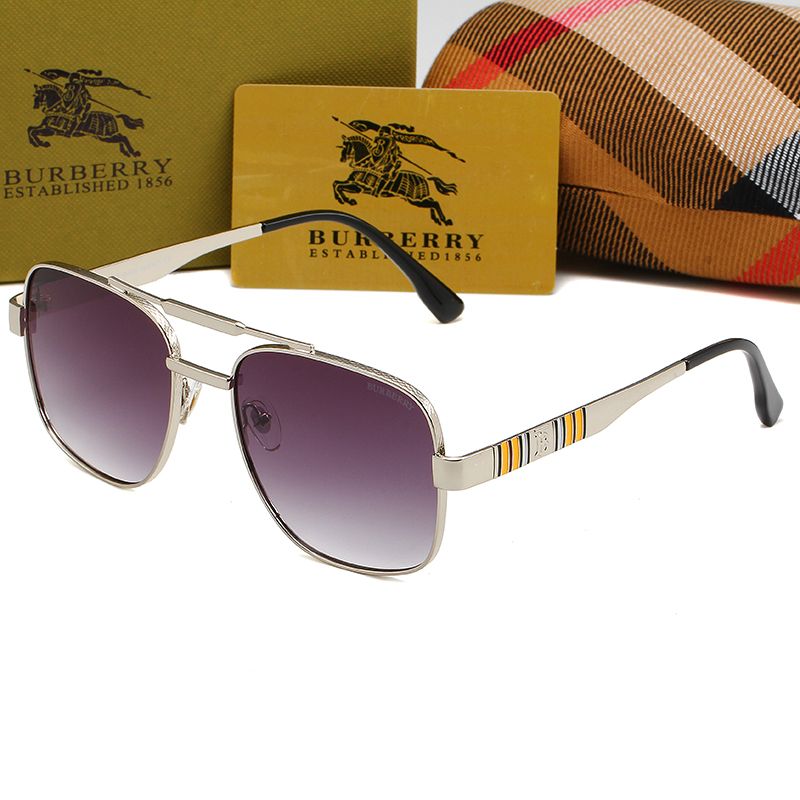 Gafas de sol retro unisex de doble puente