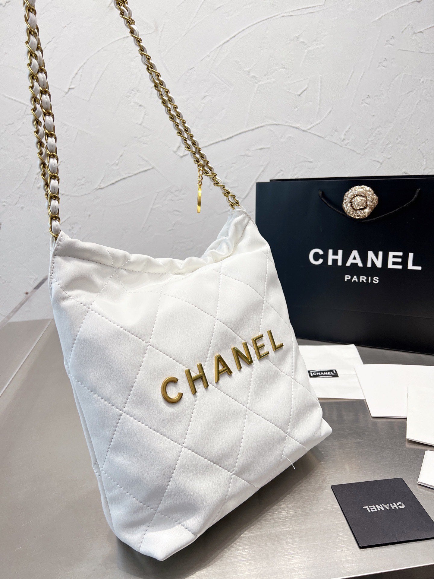 Bolso de mano de cadena de nueva moda de 22 segundos