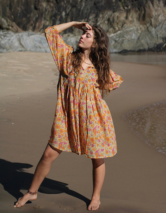 Robe Courte Hawa Golden Soma