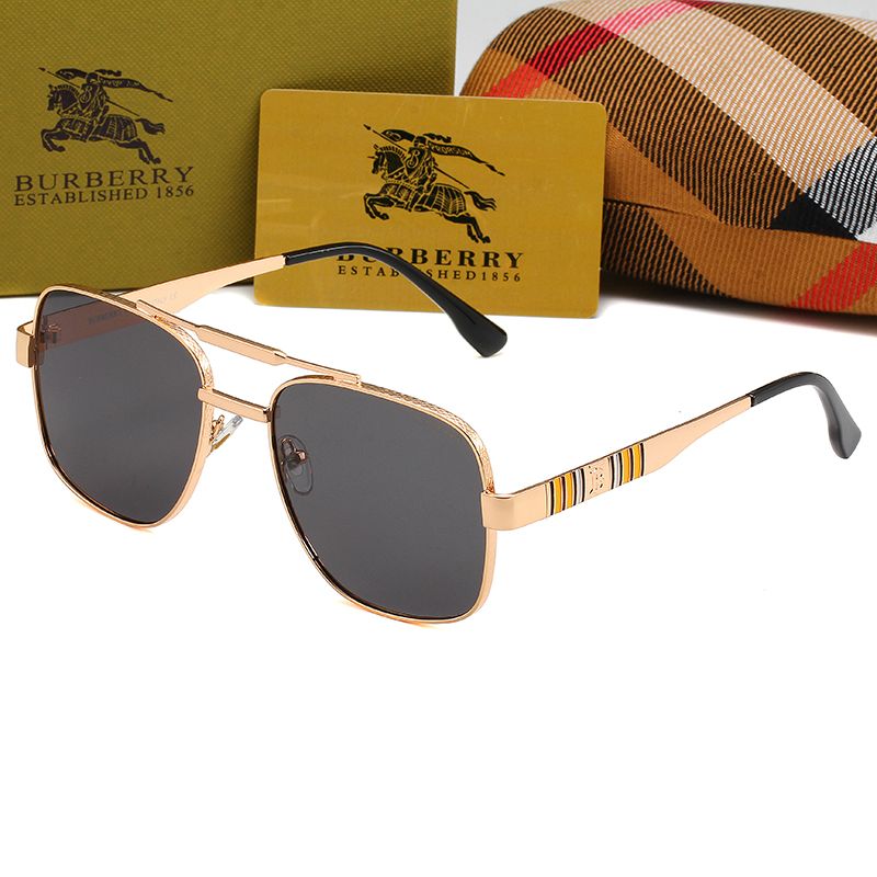 Gafas de sol retro unisex de doble puente