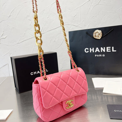 Bolso Cuadrado Cadena Creativa