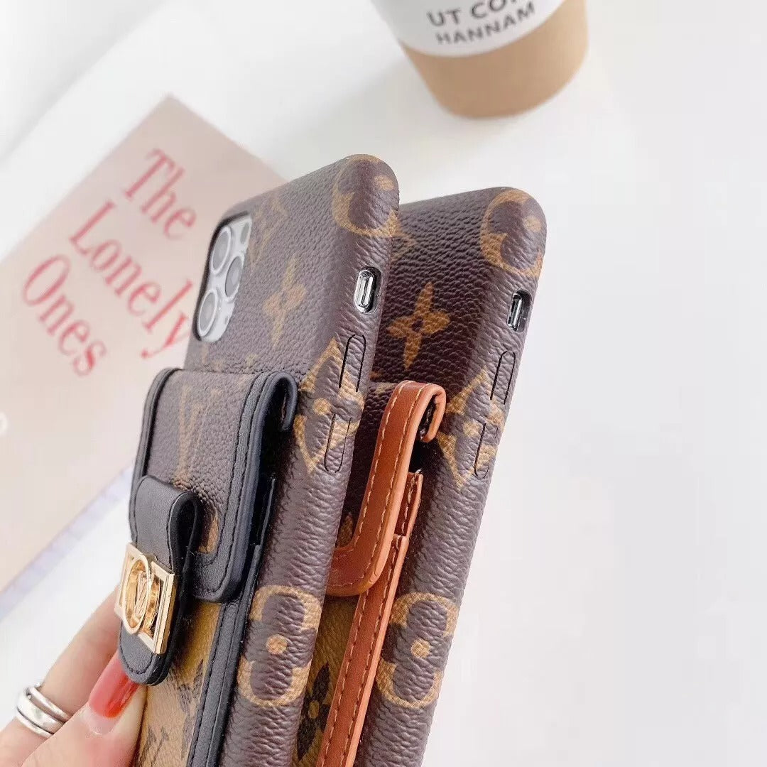 Estuche portátil para tarjetas Gold Label