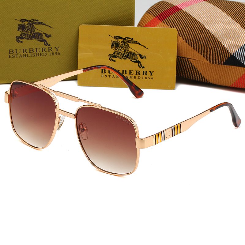 Gafas de sol retro unisex de doble puente