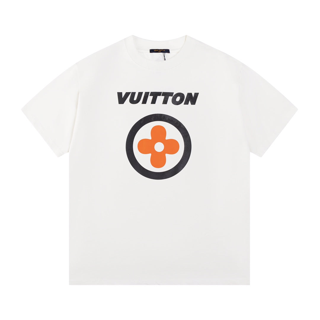 Camiseta clásica con logo estampado