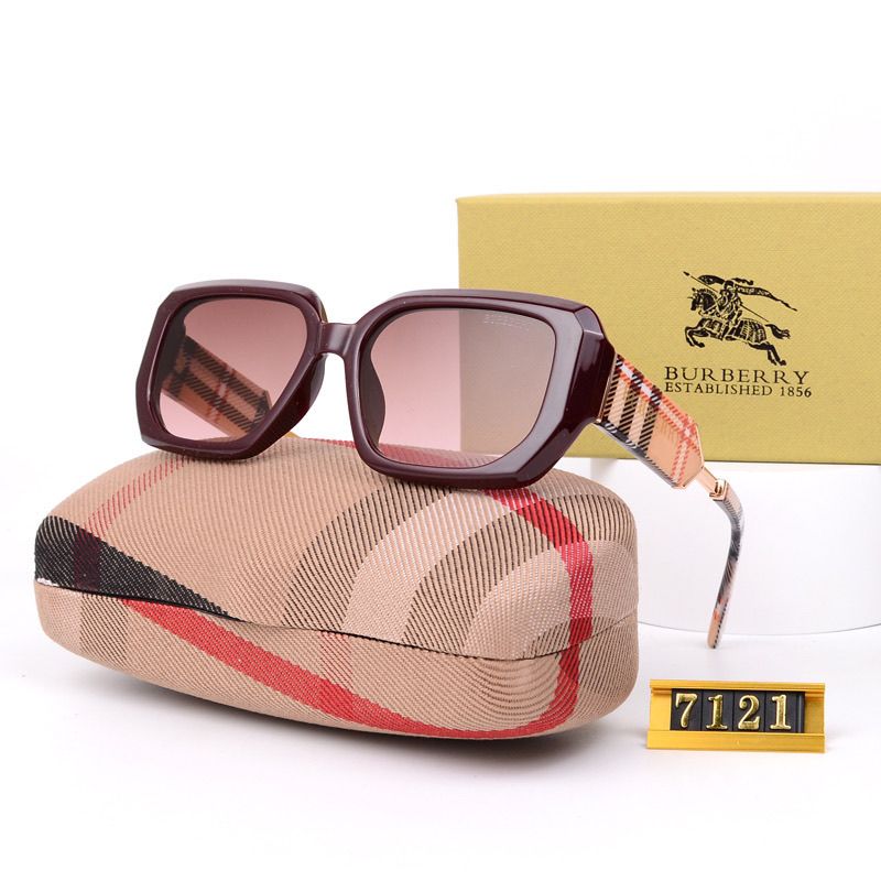 Gafas de sol polarizadas a cuadros retro