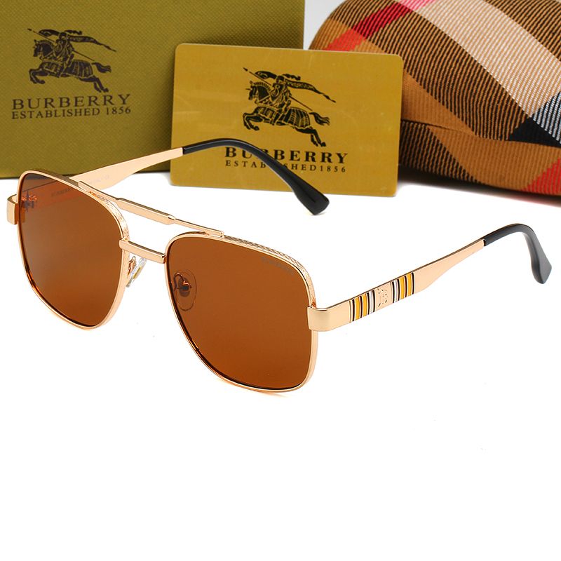 Gafas de sol retro unisex de doble puente