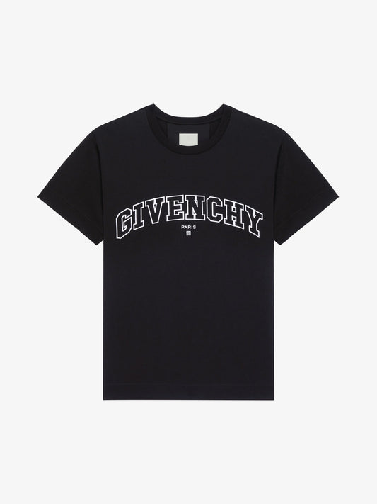 T-shirt universitaire en coton
