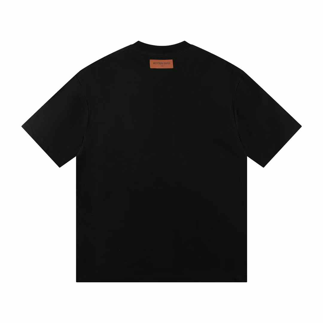Camiseta estampada con patrón de alfabeto