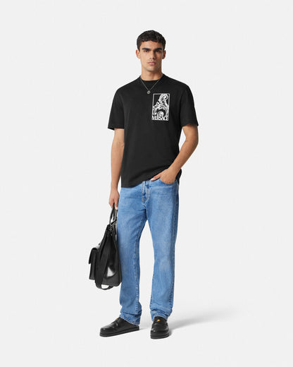 T-shirt imprimé par pulvérisation