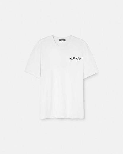 Camiseta clásica con estampado de letras