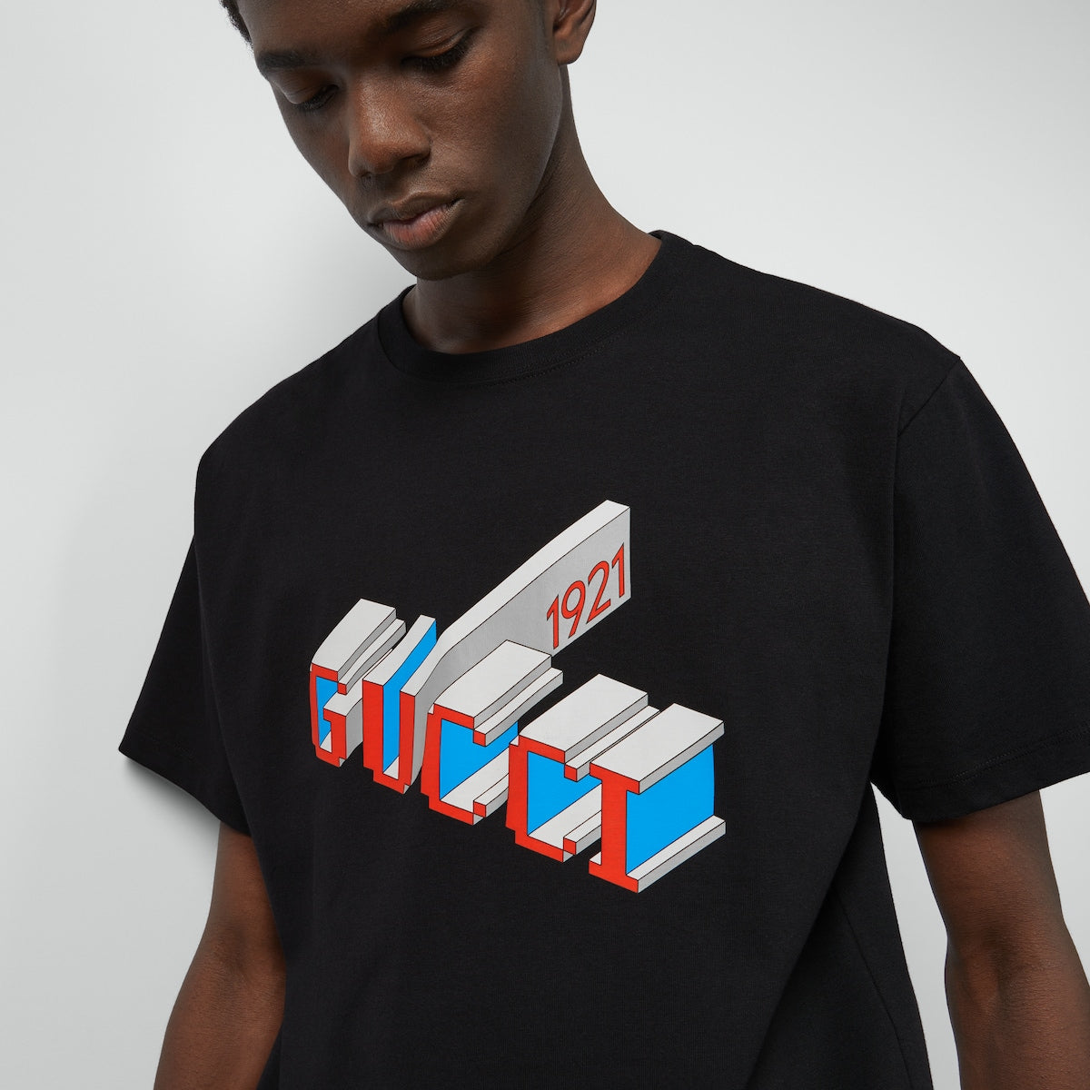 Camiseta con Estampado de Texto Alargado