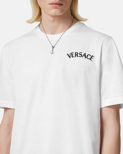 Camiseta clásica con estampado de letras