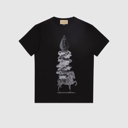 T-shirt imprimé cheval