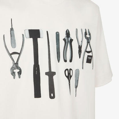 T-shirt imprimé outils