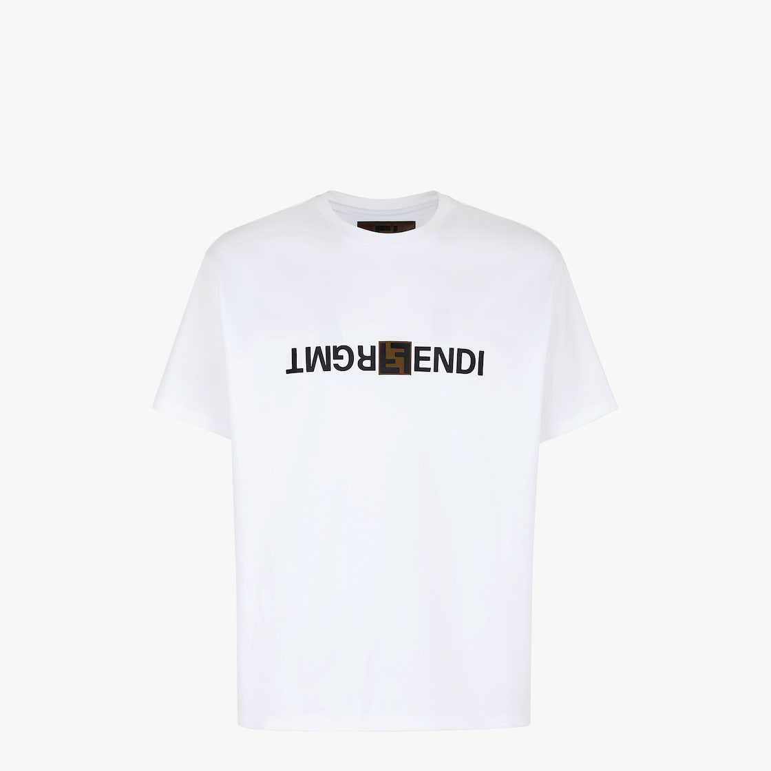 Camiseta estampada con letras negras