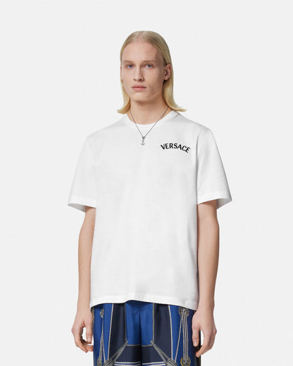 Camiseta clásica con estampado de letras