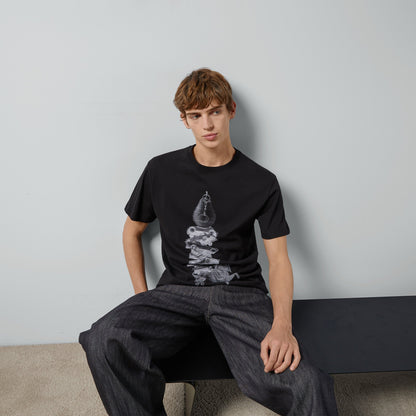 T-shirt imprimé cheval