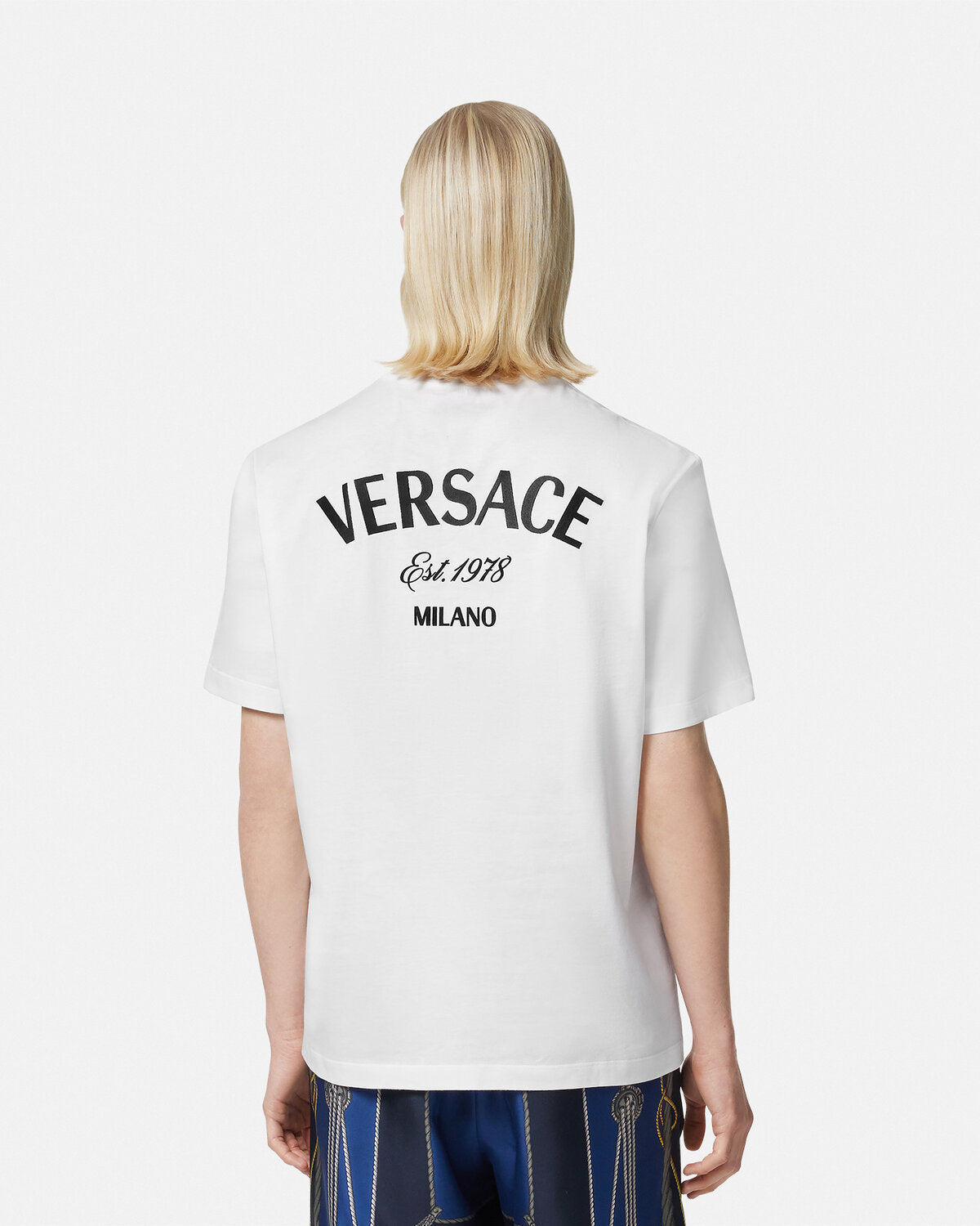 Camiseta clásica con estampado de letras
