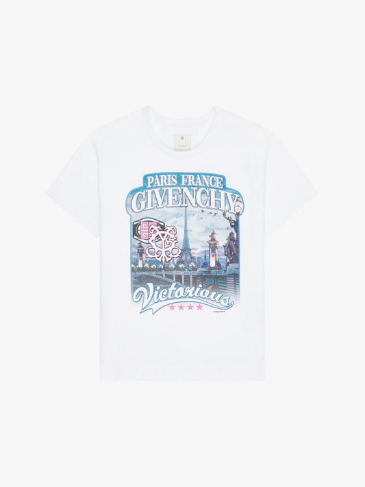 T-shirt imprimé tour